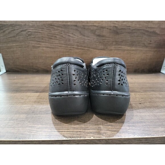 Clarks Women's Collection Cora Sky Flats Black Leather 8.5N New - Picture 5 of 10